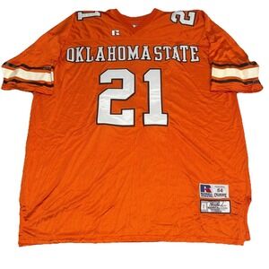 Barry Sanders Oklahoma State Jersey Russel Athletic Collegiate Legends SZ 64 NWT